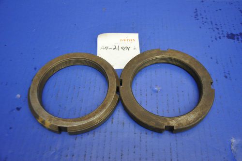 Bearing retainer nut  an-21 lot of 2 for sale