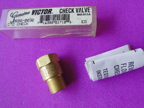 VICTOR Cutting Torch Reverse Flow Check Valve CTO 0690-0032