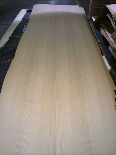 Wood Veneer White Oak 41x122 1 pcs total on 10mil &#034;EXOTIC&#034;