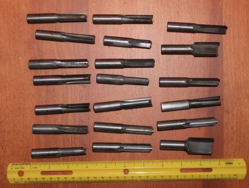 Onsrud Ekstrum Carlson Lot 20 Carbide tip Two Flute Router End Mill Bits 1/2in