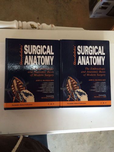 Skandalakis Surgical Anatamoy Books