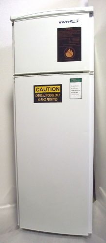 Vwr kendro r411fa16 flammable storage laboratory refrigerator  11.25 cu.ft.wrnty for sale