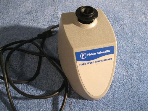 Fisher Scientific Touch Mini Vortexer 945410 fixed speed 115V clean