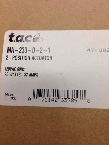 T.A.C 2 Postion Actuator MA-230-0-2-1