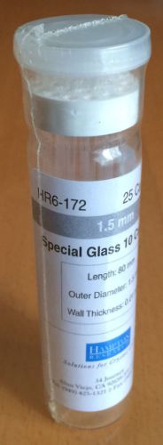 Special Glass 10 Capillaries, Size: 1.5mm - Hampton Research [HR6-172: 25 pack]