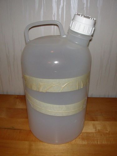 Nalgene 2 gallon narrow mouth storage jug bottle pp with screw on lid for sale