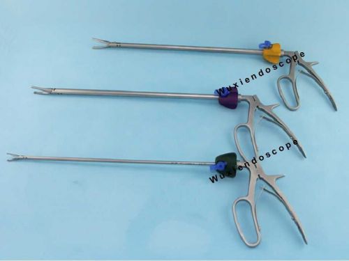 New laparoscopy 5x330mm clip applier for m size with hem-o-lok clip/ green for sale