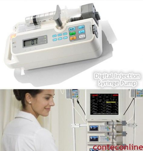 New !!! contec digital injection / syringe pump, perfusor compact pump, sk-500i for sale