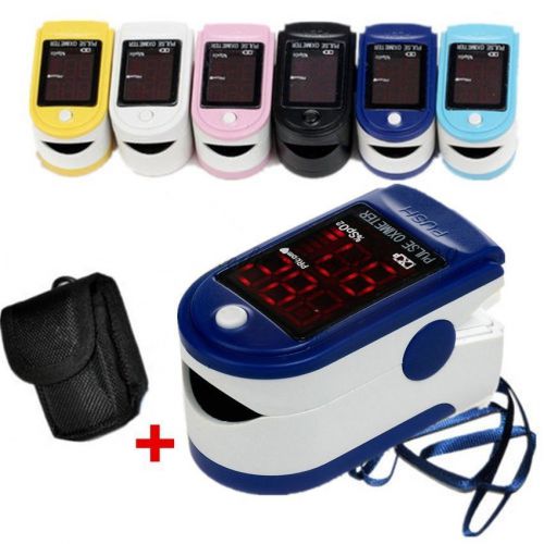 Contc Finger Pulse Oximeter Blood Oxygen SpO2 PR pulse CE FDA 6 Colors