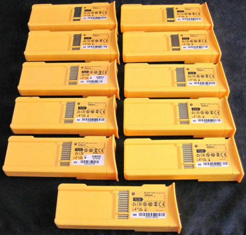 Lot of 11 Defibtech DBP-1400 Battery Packs Untested