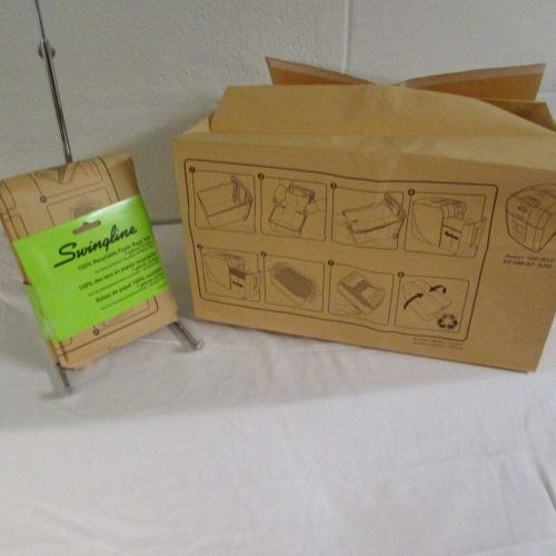Swingline Shredder Bags Paper 7 Gal. EX100-01/100X 5 pk NEW