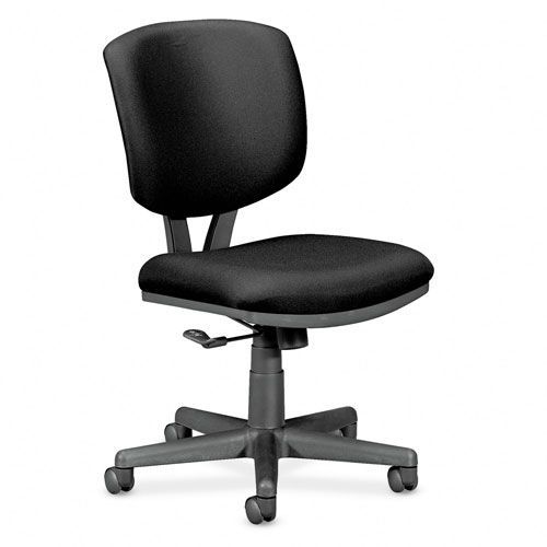 Volt Series Task Chair with Synchro-Tilt, Black Fabric