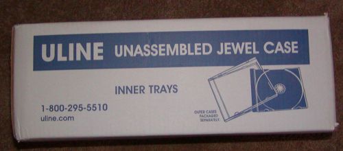 200 Unassembled Jewel Case INNER TRAYS Black