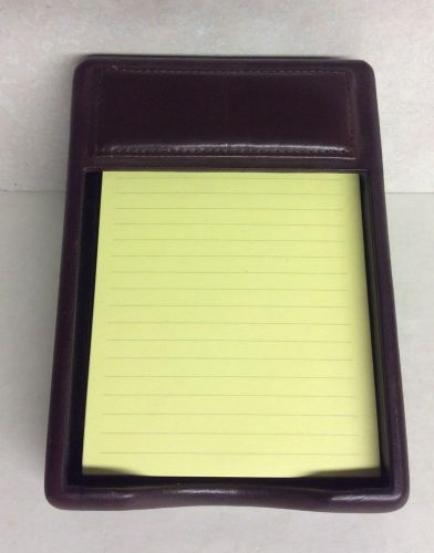 Stuart Kern Desk Accessories Brown Leather 4 X 6 Card Holder