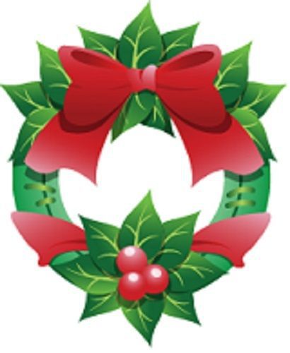 30 Custom Mistletoe Wreath Personalized Address Labels