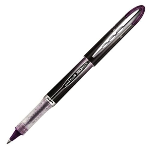 Uni-ball vision elite blx rollerball pen micro 0.5mm purple ink 1-pen for sale