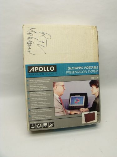 Apollo lb-130 glowpro portable presentation system for sale