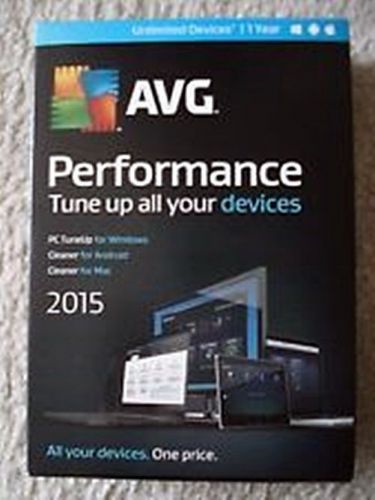 AVG Performance PC TuneUp Utilities 2015 3PC / 1YR
