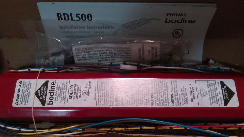 Philips- Bodine Emergency Light Ballast 120-277V-BDL500-New In Box/Never Used