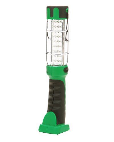 Designers Edge L1924 Rechargeable LED Handheld Work Light  Green  36-LED