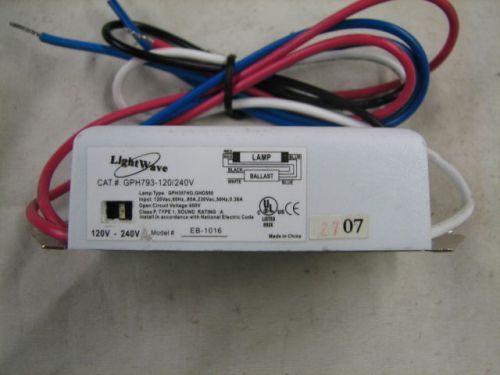 Light Wave EB-1016 GPH793-120/240V 1-Lamp Ultraviolet Ballast