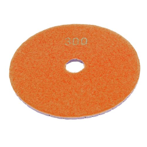 Marble Stone 300 Grit Wet Dry Diamond Buffer Polishing Pad Disc Orange