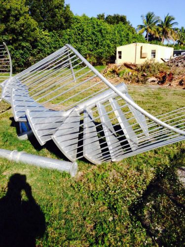 Circle stairway aluminum building supply for sale