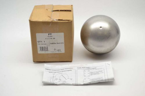 NEW ITT 601335 FT 5-1/2IN FLOAT STAINLESS STEAM TRAP REPLACEMENT PART B396980