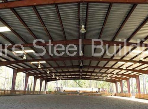 Duro Steel 60x150x32 Metal Buildings DiRECT Clear Span Roof System For FLA. Wind