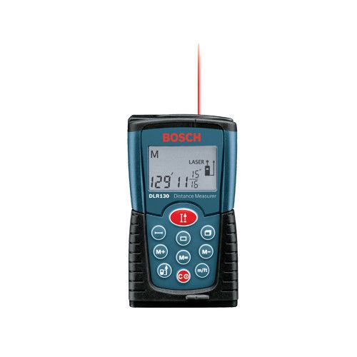 Bosch digital distance measurer kit dlr130k-rt for sale