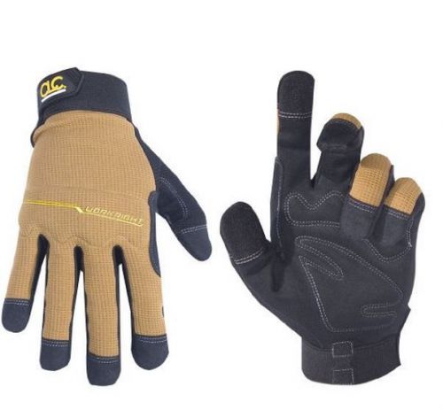 Many Sizes- M, L, XL - -Custom Leathercraft 124X Workright Flex Grip Work Gloves