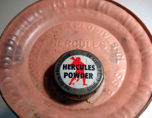 Vintage hercules powder propellant explosives 3 lbs. tin for sale