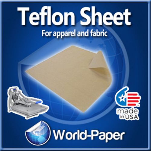 TEFLON Sheet 16x24 Heat Transfer Press Machine T-shirt