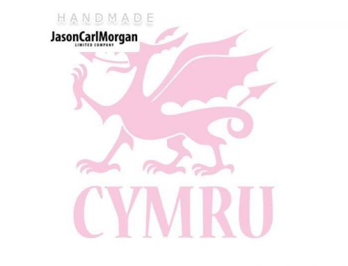 JCM® Iron On Applique Decal, Cymru Soft Pink