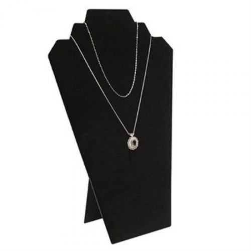 Black Velvet Necklace Display With Easel, 8 1/4&#034;x 12 1/2&#034;H, (10 Pack Displays)