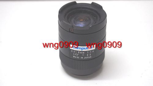 Japan Computar CCTV Lens CS-mount 3.5-8mm 1:1.4 1/3&#034;CCD *USED* free ship