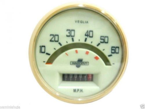 Lambretta Series 1 Speedometer 0-60 Mph Round Face