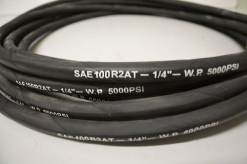 Hydraulic Hose 2 braid 1/4&#034; with pressure rating 5000 psi  roll  50 mts