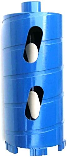 3” premium dry diamond core drill bit for concrete masonry short barrel tube 2pk for sale