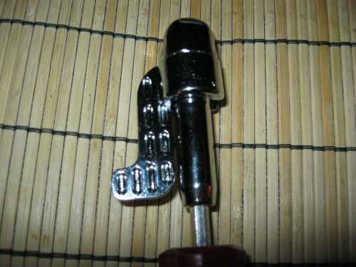 OFFSET SCREWDRIVER POWER HANDLE w/ BITS and MAGNETIC EXTENSION CASED 8d30