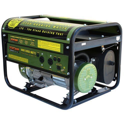 New! 4000-watt 7 hp ohv propane powered portable generator never used free ship! for sale