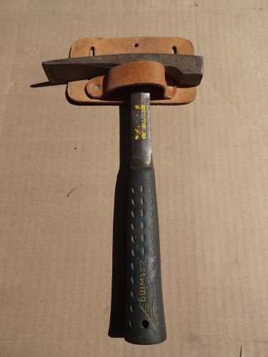 ESTWING 20 oz. BRICKLAYER &amp; MASON&#039;S HAMMER E3-20BL WITH BELT HOLDER (EASTWING)