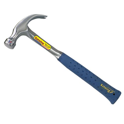 Estwing E3-20C 20oz 13.5&#034; Solid Steel Forged Curved Claw Hammer