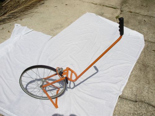 Rolatape 400 measuring wheel - model 400 - orange color - folding handle for sale
