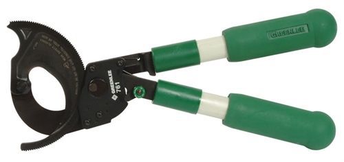 Greenlee 761  Ratchet Cable Cutter 1000 MCM, two-hand operation
