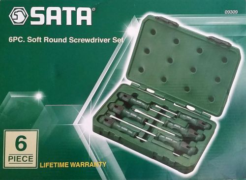 Soft Round Screwdriver Set 6pcs. SATA