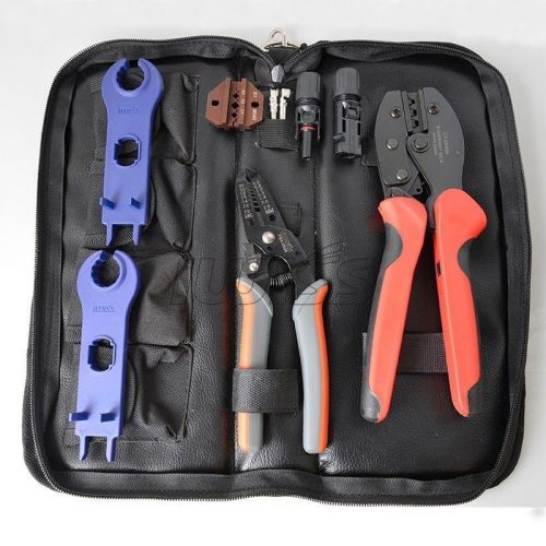 LY-2546B(2.5-6mm2) MC3/MC4 Solar Crimping Tool Kit With Cable Stripper AWG 22-10