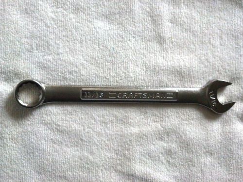 CRAFTSMAN  11/16  OPEN  END / BOX  WRENCH  ( 44698 )  NEW