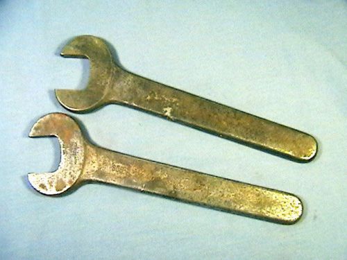 2 ARMSTRONG open end 1-5/16&#034; Industrial Engineers Machine Service Wrench 608 A