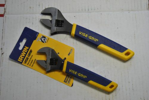 IRWIN  VISE-GRIP Adjustable Wrenches 10&#034; and 8&#034;